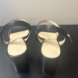 Cole Haan Black Leather Heels